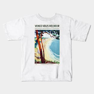 Germany Vintage Travel Poster 1935 Kids T-Shirt